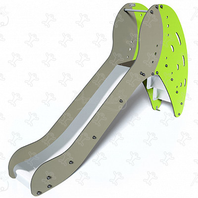 Slidy J1069® játszóterek hagyományos játszótéri eszközök csúszdák kép 3d