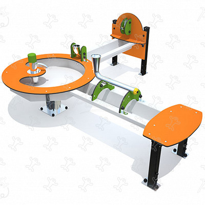 Mosoda J1716 játszóterek Érzékelést fejlesztő és oktató jellegű játszótéri eszközök vizes játékok kép 3d