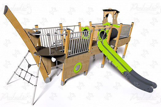 Tanker J1959 játszóterek tematikus játszótéri eszközök vízi kép 3d