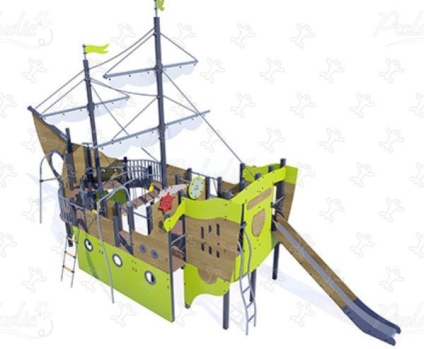 Neptune J1962® játszóterek tematikus játszótéri eszközök vízi kép 3d