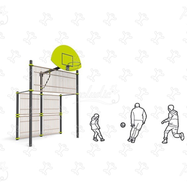 Kis oromfal J22218 sport és fitnesz acti’fun többfunkciós sportpálya kép 3d