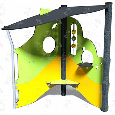 Tündék kunyhója J230 játszóterek hagyományos játszótéri eszközök játszóházak kép 3d