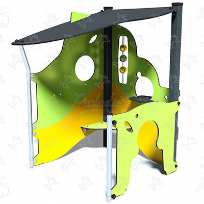 Tündék háza J231 játszóterek hagyományos játszótéri eszközök játszóházak kép 3d