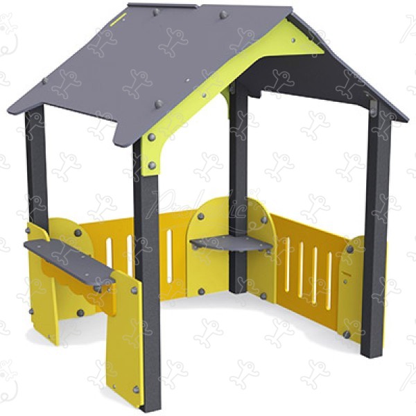 Nyaralóház J236® játszóterek hagyományos játszótéri eszközök játszóházak kép 3d