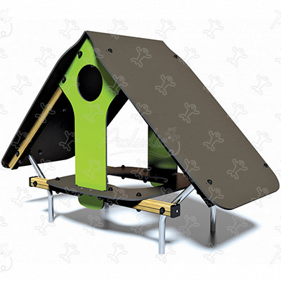 Crapahutte J256 játszóterek hagyományos játszótéri eszközök játszóházak kép 3d