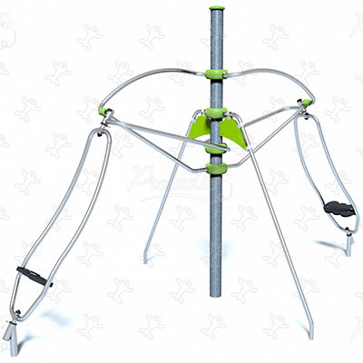 Gyrosat J2594-M játszóterek dinamikus játékok forgó, pörgő játszótéri eszközök kép 3d