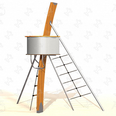 Kéo középárboc J2752 játszóterek tematikus játszótéri eszközök vízi kép 3d