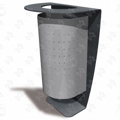 Szimpla kuka J2821 köztéri bútorok bútorok (pad, szemetes, menedék…) kép 3d