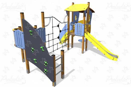 J3304 játszóterek többfunkciós játékok / több tevékenységet kínáló eszközök vivarea kép 3d