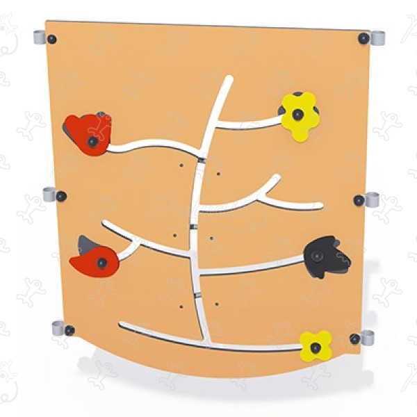 Virágok panel J3402 játszóterek Érzékelést fejlesztő és oktató jellegű játszótéri eszközök lejátszási panelek, hang- és zenei lejátszás kép 3d