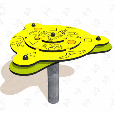 Trombino játszóasztal J3403 játszóterek Érzékelést fejlesztő és oktató jellegű játszótéri eszközök lejátszási panelek, hang- és zenei lejátszás kép 3d