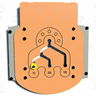 Patchinko panel J3406 játszóterek Érzékelést fejlesztő és oktató jellegű játszótéri eszközök lejátszási panelek, hang- és zenei lejátszás kép 3d