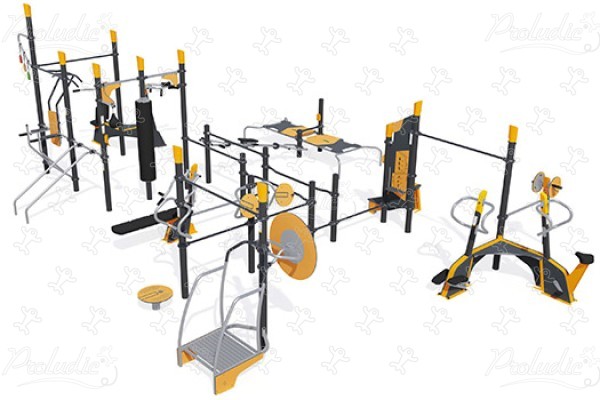 Sportközpont sport- és szabadidős állomás J37108® sport és fitnesz acti’fun acti’fit kép 3d
