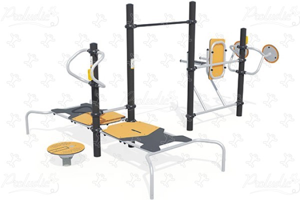 Kompakt sport- és szabadidős állomás mindenkinek J37109® sport és fitnesz acti’fun acti’fit kép 3d