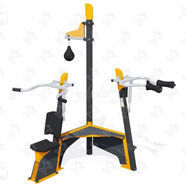 Kompakt edzőközpont sport- és szabadidős állomás J37110® sport és fitnesz acti’fun acti’fit kép 3d
