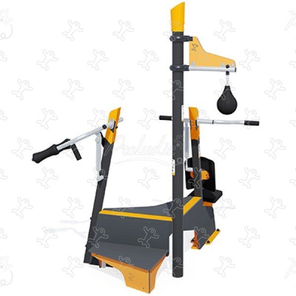 Kompakt edzőközpont sport- és szabadidős állomás J37110® sport és fitnesz acti’fun acti’fit kép 3d