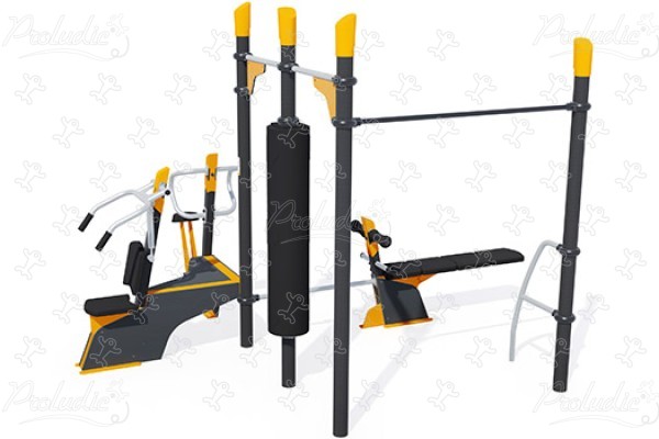 Dinamikus központ sport- és szabadidős állomás J37111® sport és fitnesz acti’fun acti’fit kép 3d