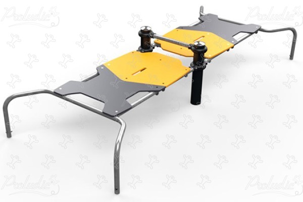 Dupla has- és fekvőtámaszpad J37208® sport és fitnesz acti’fun acti’fit kép 3d