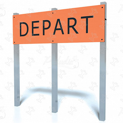 Egyedi gravírozású tábla J3722 játszóterek acti’fun acti’ninja kép 3d