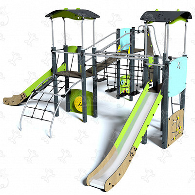 J38109-C játszóterek többfunkciós játékok / több tevékenységet kínáló eszközök diabolo kép 3d