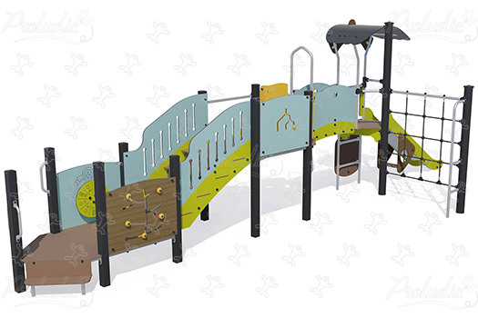 J38118-C játszóterek többfunkciós játékok / több tevékenységet kínáló eszközök diabolo kép 3d