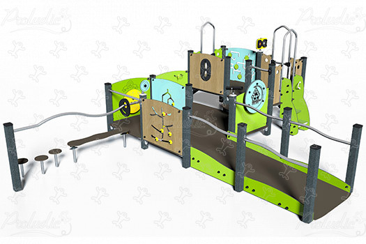 J38200-C játszóterek többfunkciós játékok / több tevékenységet kínáló eszközök diabolo kép 3d