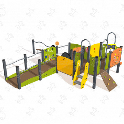 J38200 játszóterek többfunkciós játékok / több tevékenységet kínáló eszközök diabolo kép 3d