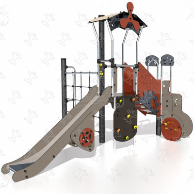 J38304 játszóterek tematikus játszótéri eszközök metropolis kép 3d