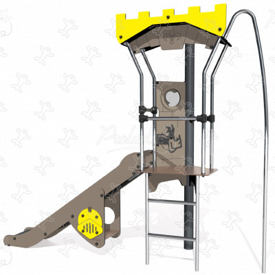 Tornyocska J38400 játszóterek tematikus játszótéri eszközök diabolo kép 3d