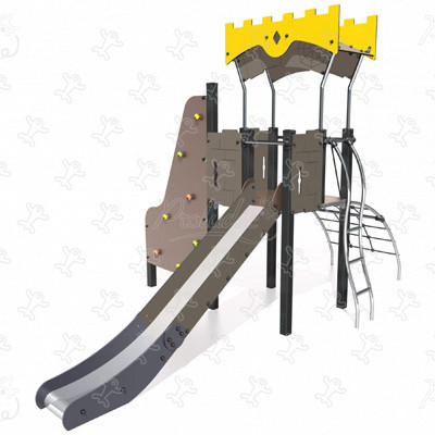 Bástya J38451 játszóterek tematikus játszótéri eszközök diabolo kép 3d