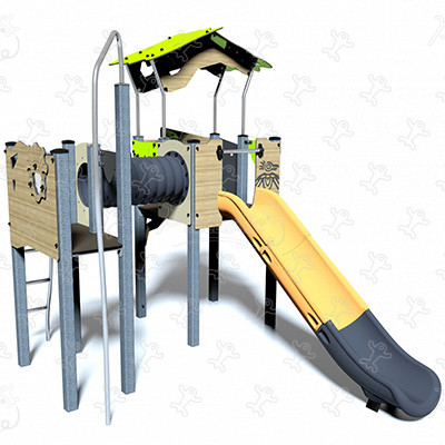 J38550 játszóterek tematikus játszótéri eszközök kaland kép 3d