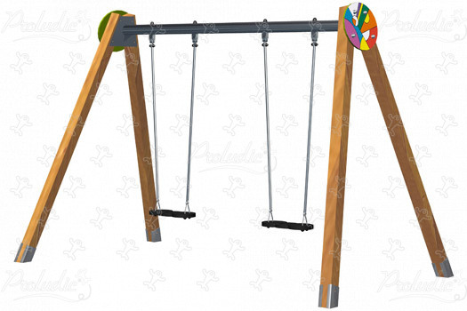 2 lapos ülés J450-GG játszóterek grafic games a személyre szabott játszóterekhez grafikus kivitel kép 3d