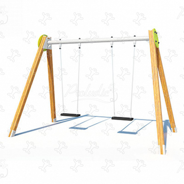 2 lapos ülés J450 játszóterek hagyományos játszótéri eszközök hinták és hintaállványok kép 3d