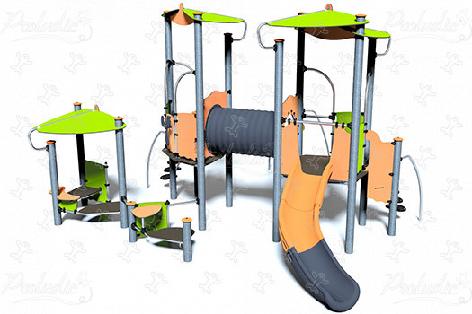 J45202 játszóterek többfunkciós játékok / több tevékenységet kínáló eszközök biibox kép 3d