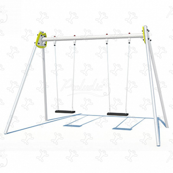 2 lapos ülés J472 játszóterek hagyományos játszótéri eszközök hinták és hintaállványok kép 3d