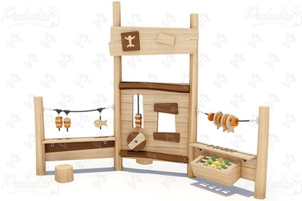 Bolt J49107® játszóterek fenntartható természetes fából készült játszótéri eszközök origin’ kép 3d