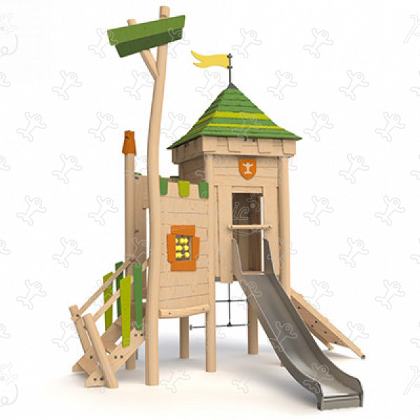 Kocsma J49203® játszóterek fenntartható természetes fából készült játszótéri eszközök origin’ kép 3d