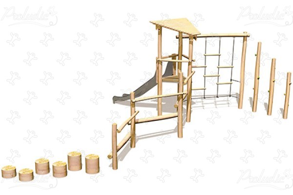J4938 játszóterek fenntartható természetes fából készült játszótéri eszközök origin’ kép 3d