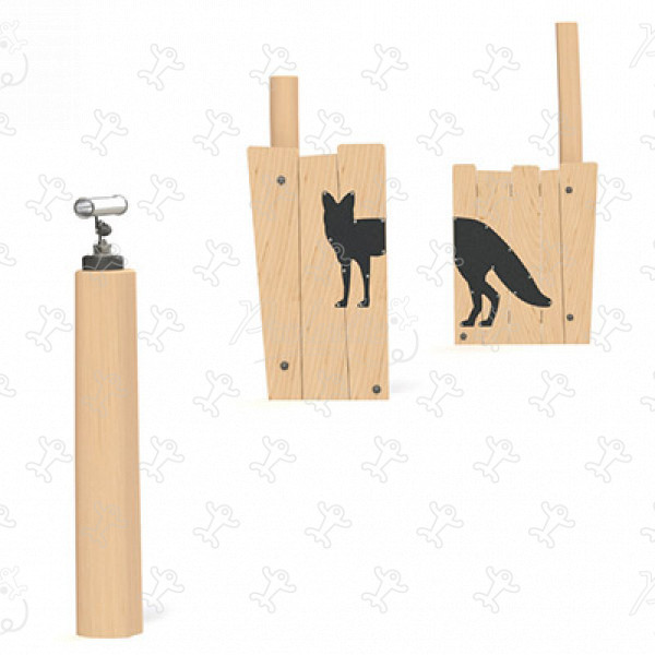 Róka J4958® játszóterek egyensúlyozó és mászó játszótéri eszközök egyensúlyozó pályák kép 3d