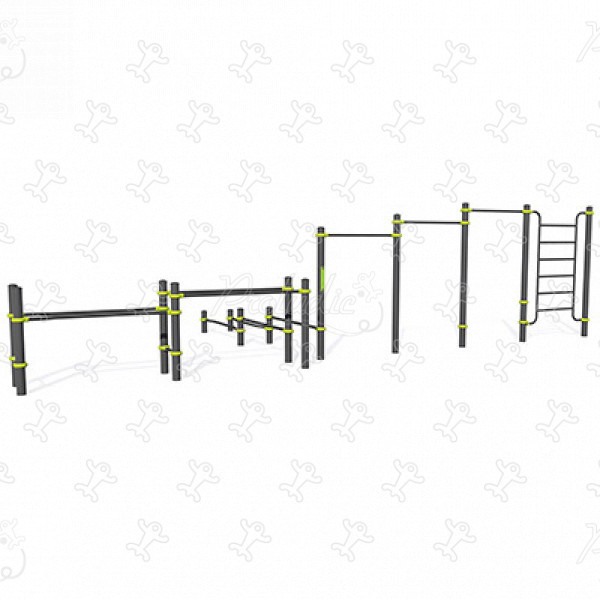 Kevert kombinált pálya J5222® sport és fitnesz acti’fun acti’street kép 3d
