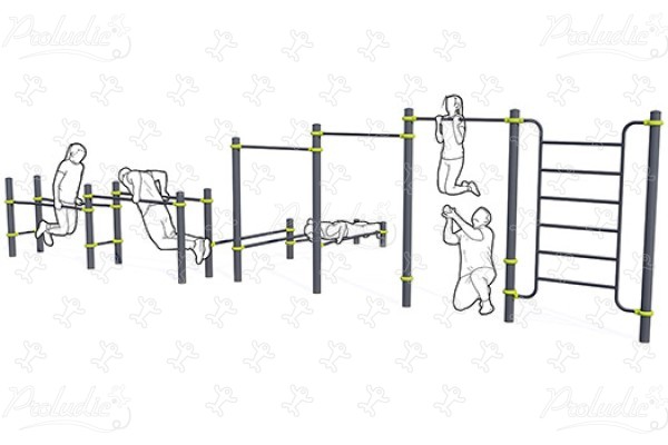 Kevert kombinált pálya J5222® sport és fitnesz acti’fun acti’street kép 3d
