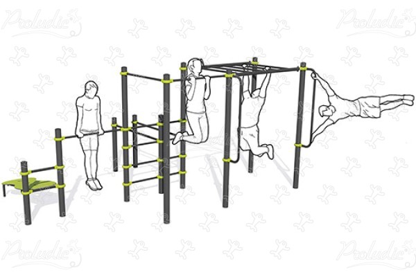 Kombinált pálya mindenkinek J5226® sport és fitnesz acti’fun acti’street kép 3d