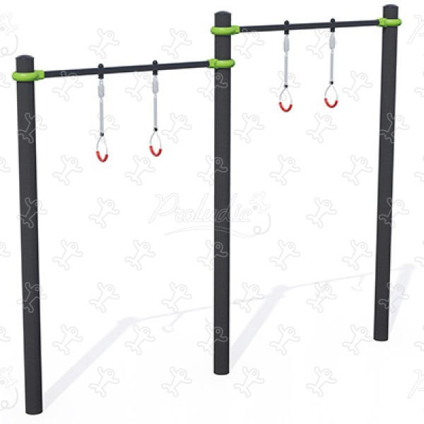 Gyűrűk kétféle magasságban beállítva J5235® sport és fitnesz acti’fun acti’street kép 3d