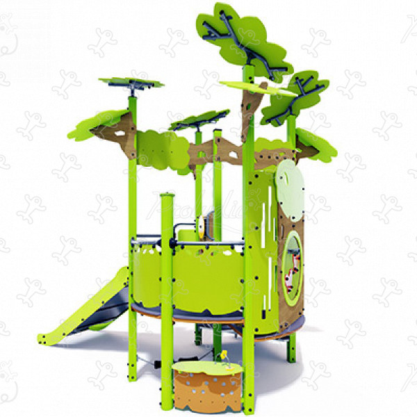 Ka'Yop inkluzív J56004® játszóterek többfunkciós játékok / több tevékenységet kínáló eszközök kanopé kép 3d