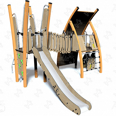 J5604-C® játszóterek többfunkciós játékok / több tevékenységet kínáló eszközök kanopé kép 3d