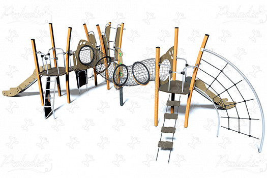 J5611-C® játszóterek többfunkciós játékok / több tevékenységet kínáló eszközök kanopé kép 3d