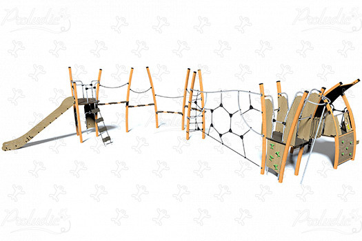 J5613-C® játszóterek többfunkciós játékok / több tevékenységet kínáló eszközök kanopé kép 3d