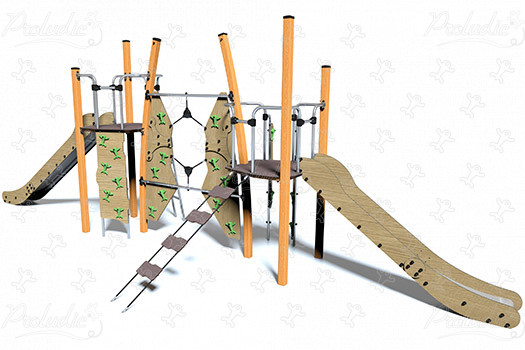 J5614-C® játszóterek többfunkciós játékok / több tevékenységet kínáló eszközök kanopé kép 3d