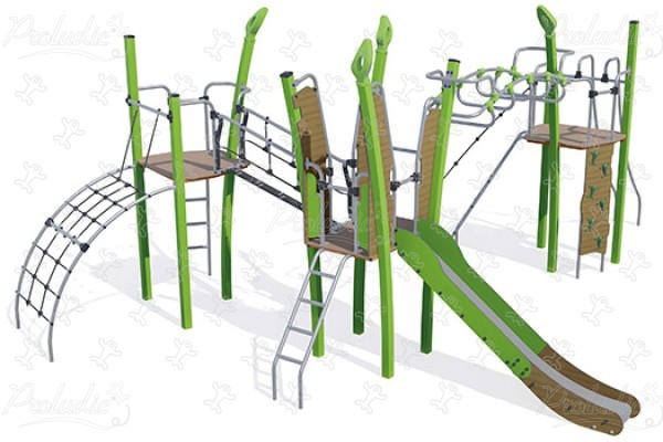 J5619® játszóterek többfunkciós játékok / több tevékenységet kínáló eszközök kanopé kép 3d