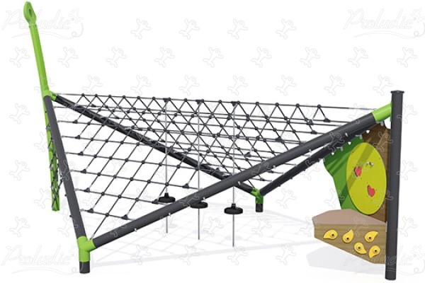 J57004 játszóterek egyensúlyozó és mászó játszótéri eszközök hegymászó felszerelés kép 3d